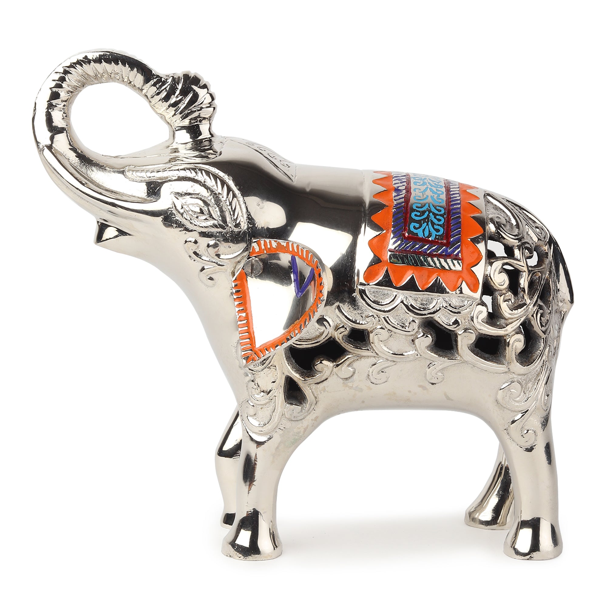Divyaneel GajVilas™ — Silver Elephant Artefact of Prosperity