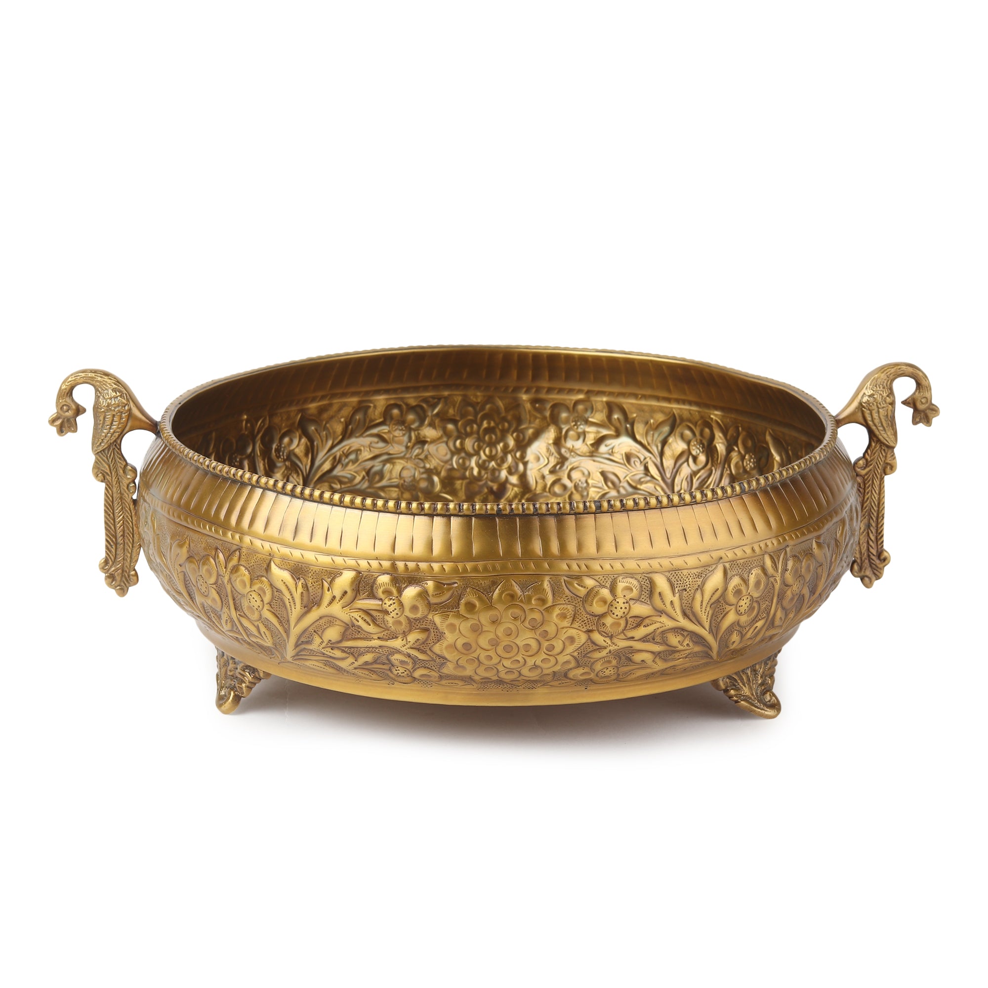Divyaneel PushpaKumbh™ — Brass Offering Bowl of Grace