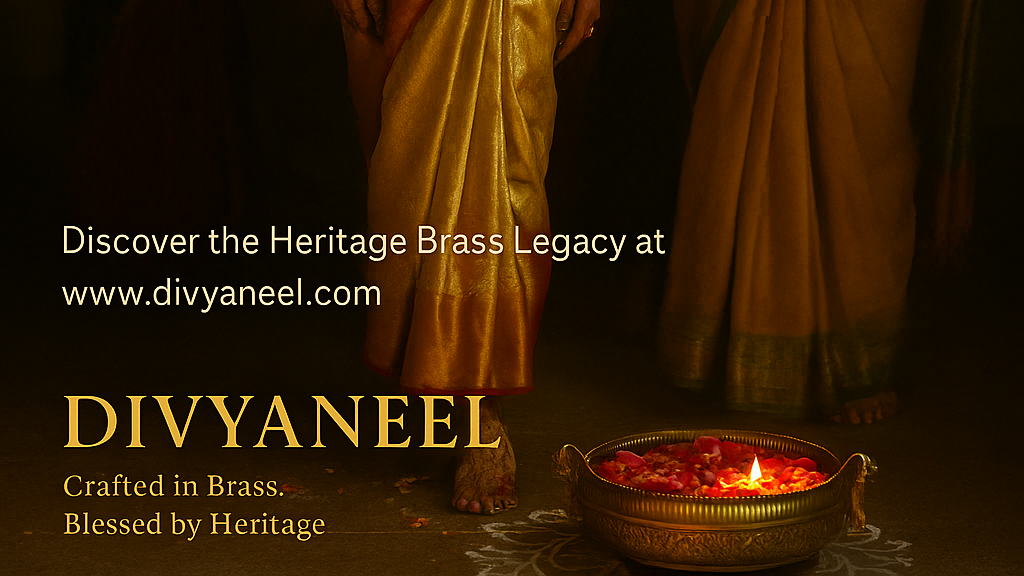 The Eternal Glow of Brass in Indian Weddings — Where Heritage Meets Sacred Luxury
