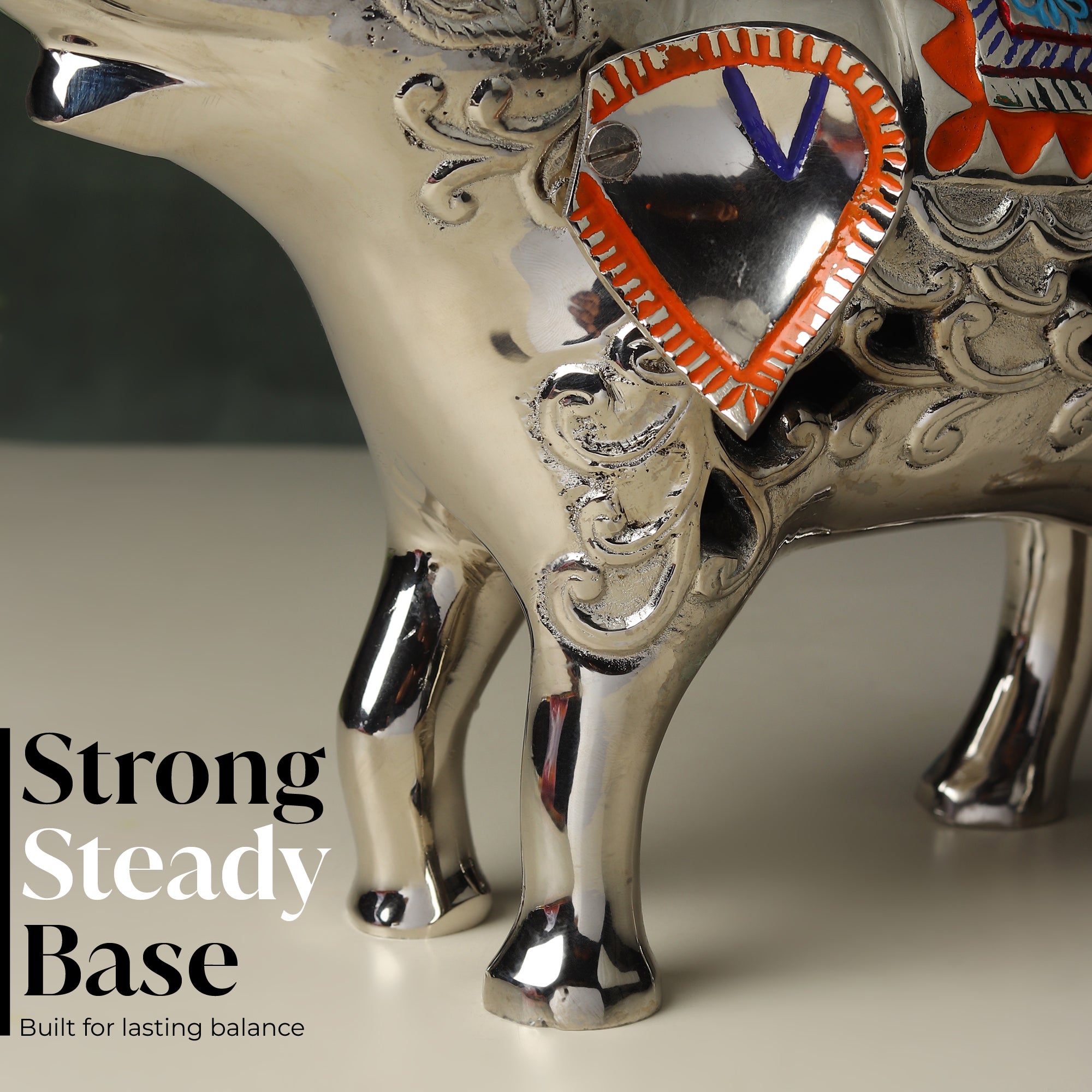 Divyaneel GajVilas™ — Silver Elephant Artefact of Prosperity