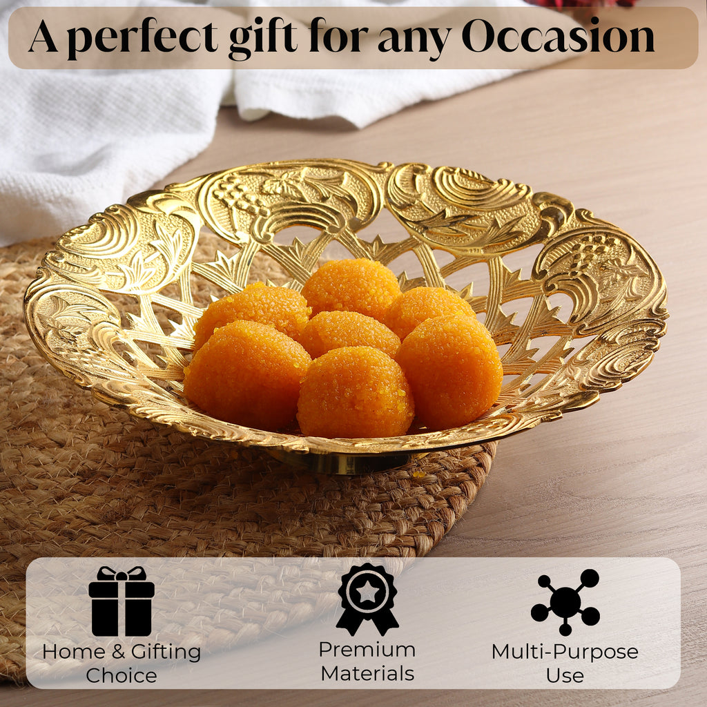 Divyaneel Annapatra™ — Golden Serving Bowl of Grace